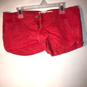 Bright fruit punch Hollister short shorts